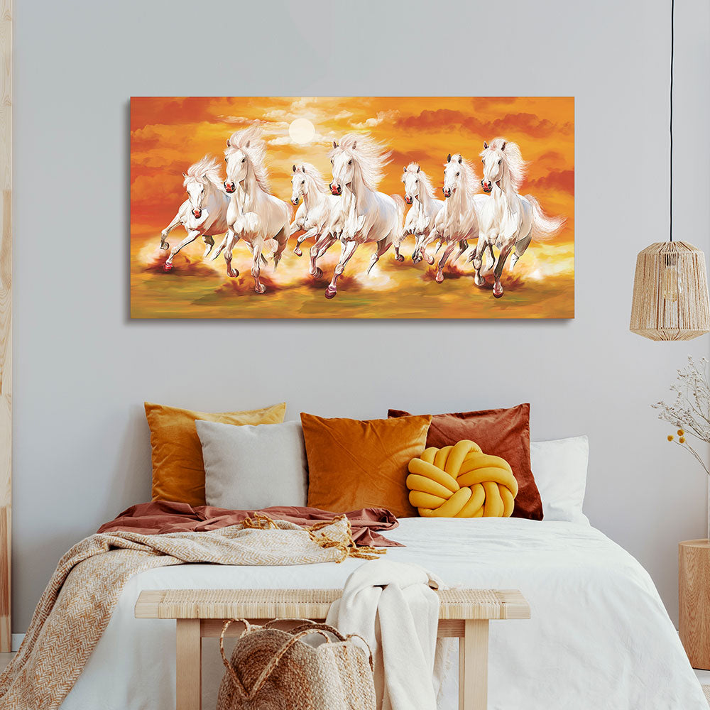 7 Horse Vastu Canvas Painting For Energize Your Space with Prosperity and Harmony (Copy)